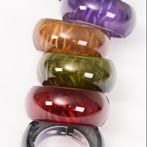 Jewelry - Zebra Design Hinged Bracelet